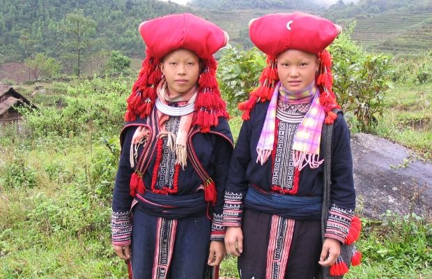Red Dao women in Sapa